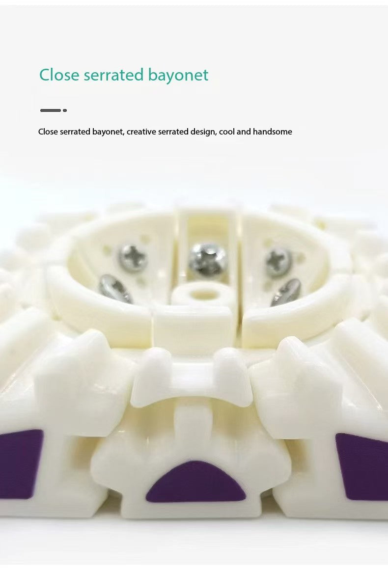 Gift set Gift set third order gear Rubik's Cube with nine teeth continuous movement, irregular shape, super difficult and smooth puzzle 3D toy for beginne