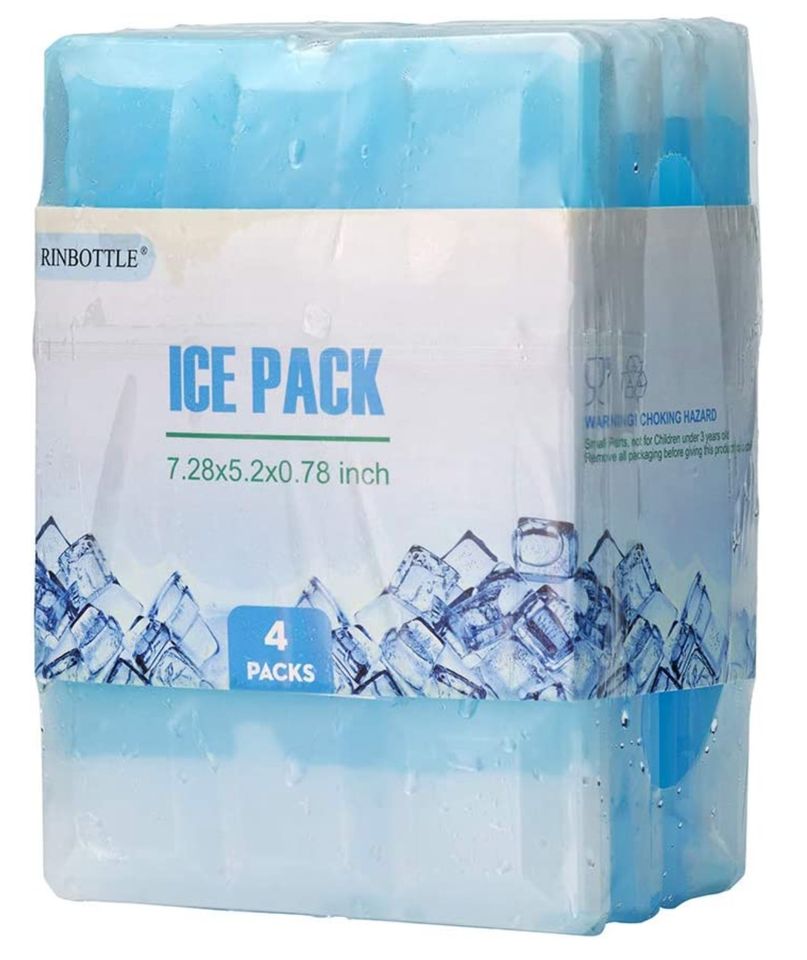 Healthy Packers Lunch Box Ice Pack - 4 Piece