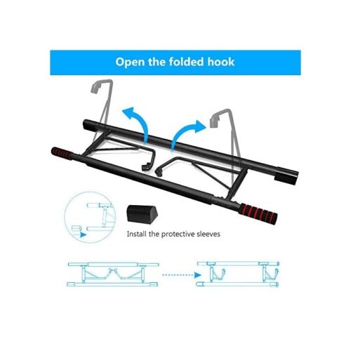 35% off ebay!!! RIFFUE Pull up Bar for Doorway Home Gym Exercise