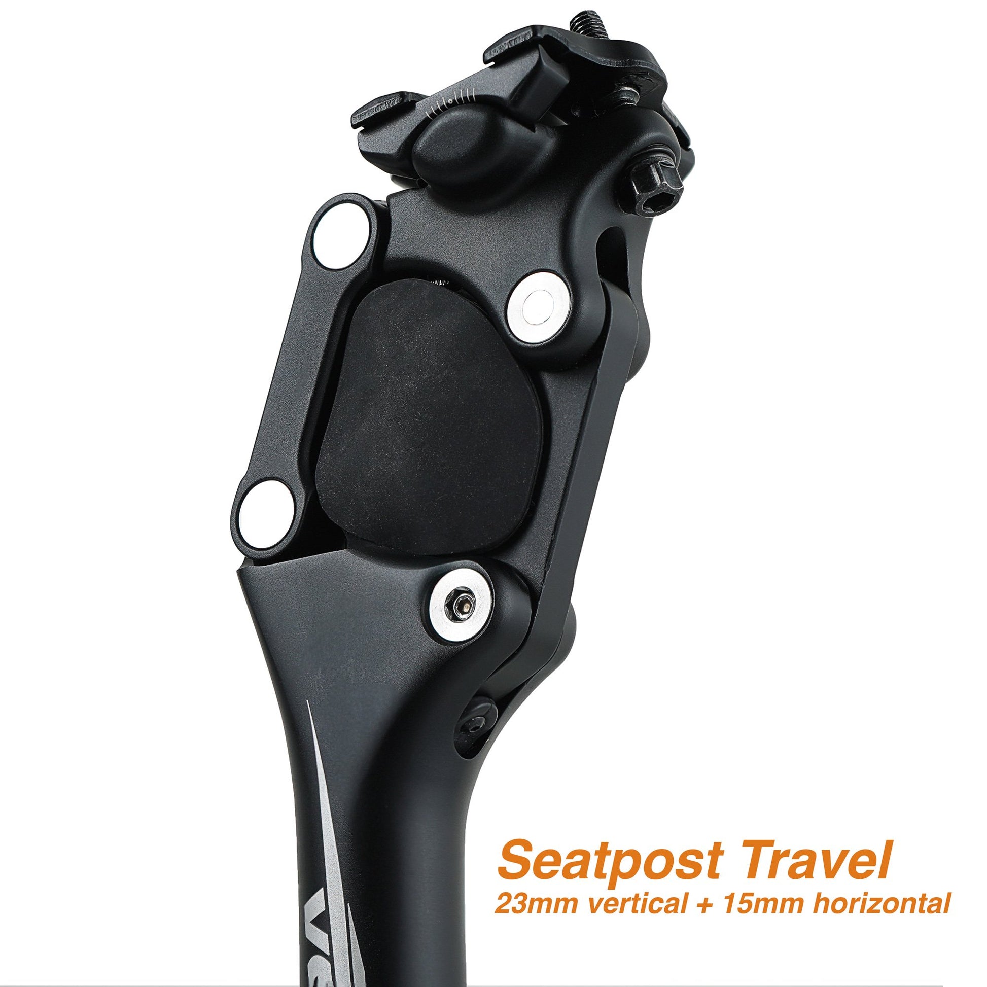 Venzo Mountain Bike Suspension Seatpost Shock Absorber Post 350mm