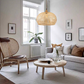 55% off Home Depot!!! Lily 1-Light Beige Pendant Design Pendant Light with Rattan Shade