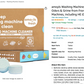 amoyls Washing Machine Cleaner | Removes Odors & Grime from Front & Top Loader Machines, including HE (Ocean - 24 Tablets)