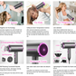 Ionic Hair Dryer, Nozama 1800W Professional Hair Blow Dryers with 3 Heat Setting