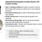 55% off Electric Pill Crusher Grinder, White Tiger Cordless Pulverizer, Grind and Pulverize Pills to Fine Powder for Feeding, Kids or Pets - Food Grade Removable Stainless Steel Grinding Cup with Brush, Spoon