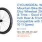 WTB SX19 Rims Mountain Bike Bicycle 29er Disc Wheelset 29" QR Wheels & Tires