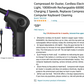 $23 off! Compressed Air Duster, Cordless Electric Air Blower with Light 10000mAh