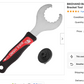 Bikehand Bicycle Bottom Bracket Removal Crank Tool - compatible with Shimano Hollowtech II
