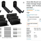 $5 off!!! Venzo Bike Bicycle Cycling Pedal Wall Mount Indoor Storage Hanger Stand - Hook Rack Holder - with Tire Brackets - Great for Garage and Shed