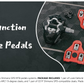 VENZO Sealed Fitness Exercise Indoor Bike Bicycle Pedals & Cleats - Compatible with Peloton, Look Delta & for Shimano SPD 9/16"