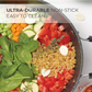 Cookware 10 pc set 1. 5 qt Saucepan 2 qt Saucepan 3 qt Saucepan 5 qt Stockpot and 10" Frypan all with glass lids and Bakelite handles