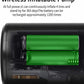 HGV Mini Tire Inflator Digital Portable Air Compressor 12V, Wireless Version 2000mAh Rechargeable Lithium ion Battery, Suitable for car/Bicycle air Pump, with LED Lighting