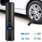 HGV Mini Tire Inflator Digital Portable Air Compressor 12V, Wireless Version 2000mAh Rechargeable Lithium ion Battery, Suitable for car/Bicycle air Pump, with LED Lighting
