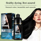 5-in-1 hair dye shampoo, 16.91 ounces, covers white hair+100% color options, herbal ingredients, plant squalane hair care and moisturizing hair dye