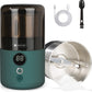 55% off Electric Pill Crusher Grinder, White Tiger Cordless Pulverizer, Grind and Pulverize Pills to Fine Powder for Feeding, Kids or Pets - Food Grade Removable Stainless Steel Grinding Cup with Brush, Spoon