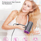 Ionic Hair Dryer, Nozama 1800W Professional Hair Blow Dryers with 3 Heat Setting