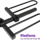 $60 off! VENZO 4 Bike Bicycle Platform Style Carrier - Bike Rack for Car SUV Truck Tow Trailer Hitch Receiver Mount Size 2" - Sturdy & Rust Proof