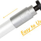 Bike Bicycle Fork Star Nut Setting Installer Install Tool with 2 Free Star Nuts - Size 1-1/8”