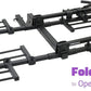 $60 off! VENZO 4 Bike Bicycle Platform Style Carrier - Bike Rack for Car SUV Truck Tow Trailer Hitch Receiver Mount Size 2" - Sturdy & Rust Proof