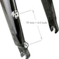 $33 off!!! Venzo Road Bike Carbon Fork Disc Brake 700c Tapered! free shipping!
