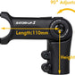 Satori UP3 Bike Bicycle Riser Extension Adjustable Handlebar Stem 1-1/8" x 31.8mm x 90mm/110mm - Great for Mountain Bike & Road Bike - 3D Forged Alloy