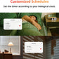 SwitchBot Blind Tilt Motorized Blinds - Smart Electric Blinds with Bluetooth Remote Control, Solar Powered, Light Sensing Control, Add Hub to Make it Compatible with Alexa & Google Home