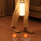 $10 off!! sympa 10.8" Cordless LED Table Lamp, 4000mAh Rechargeable Table Light, Touch Dimming Bedside Lamp Portable Wireless Table Lamp for Bedroom, Office, Outdoor Camping, Fir Wooden