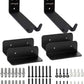 $5 off!!! Venzo Bike Bicycle Cycling Pedal Wall Mount Indoor Storage Hanger Stand - Hook Rack Holder - with Tire Brackets - Great for Garage and Shed