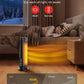 $25 off!!! Space Heater, Paris Rhône 22” Space Heater for Large Room, 1500W Fast Heating Electric Indoor Heater, 70°Oscillating,12h Timer, Portable Heater with Overheat &Tip-Over Protection for Office Bedroom