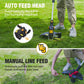 60% off!!! NaTiddy Cordless String Trimmer,12 Inch 4.0Ah Battery Powered Weed Wacker 20v Electric Weed Eater, 2 in1 Battery Weed Trimmer Edger Lightweight Grass Trimmer for Home Garden, Lawn, Yard, Trimming
