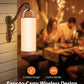 $10 off!! sympa 10.8" Cordless LED Table Lamp, 4000mAh Rechargeable Table Light, Touch Dimming Bedside Lamp Portable Wireless Table Lamp for Bedroom, Office, Outdoor Camping, Fir Wooden