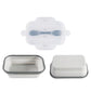 Silicone Collapsible Lunch Box - Foldable, Portable Bento Box for Food Storage, Dishwasher & Microwave Safe, BPA-Free, Ideal for Camping, Office, Family Meals