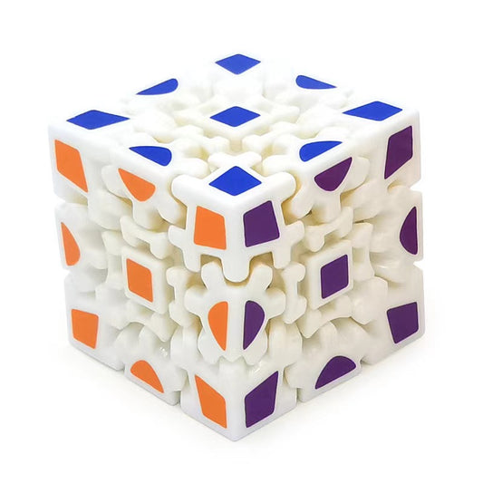Gift set Gift set third order gear Rubik's Cube with nine teeth continuous movement, irregular shape, super difficult and smooth puzzle 3D toy for beginne
