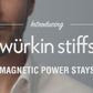 Würkin Stiffs Power Stays Magnetic Collar Stays|Power Stays with Storage Case | Metal Shirt Collar Stays for Men Clothing