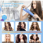 $11 off!!! Auto Hair Curler, Automatic Curling Iron Wand with 1" Large Rotating Barrel & 4 Temps & 3 Timer Settings, Curling Iron with Dual Voltage, Auto Shut-Off, Fast Heating Spin Iron for Hair Styling