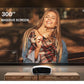 $15 off!!! VIVIMAGE Explore 3 Projector for Outdoor Movies, 6800 Lux Full HD 300 Inch Native 1080P Projector 60Hz Compatible TV Stick, 2 HDMI, VGA, Smartphone, PC, TV Box, PS4, ±40° Electronic Keystone Correctio