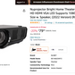 50% off amazon!!! Nuprojector Home Theater Projector Portable - Full HD HDMI VGA LED Supports 1080p, Native 720p 35-100" Projection Size w. Speaker