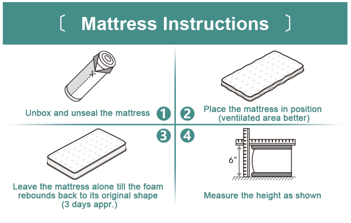 60% off Amazon Bubble Bear Premium Foam Crib Mattress & Toddler Mattress 52X28X5