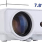 50% off amazon!!! Nuprojector Home Theater Projector Portable - Full HD HDMI VGA LED Supports 1080p, Native 720p 35-100" Projection Size w. Speaker