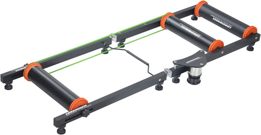 60% off Amazon！LONGWHEEL Bicycle Rollers Foldable and Adjustable Indoor Fitness Cycling Bike Trainer