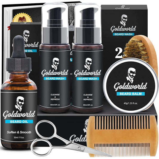 50% off ebay price!!! Beard Kit,Beard Growth Kit,Beard Grooming Kit w/2 Packs