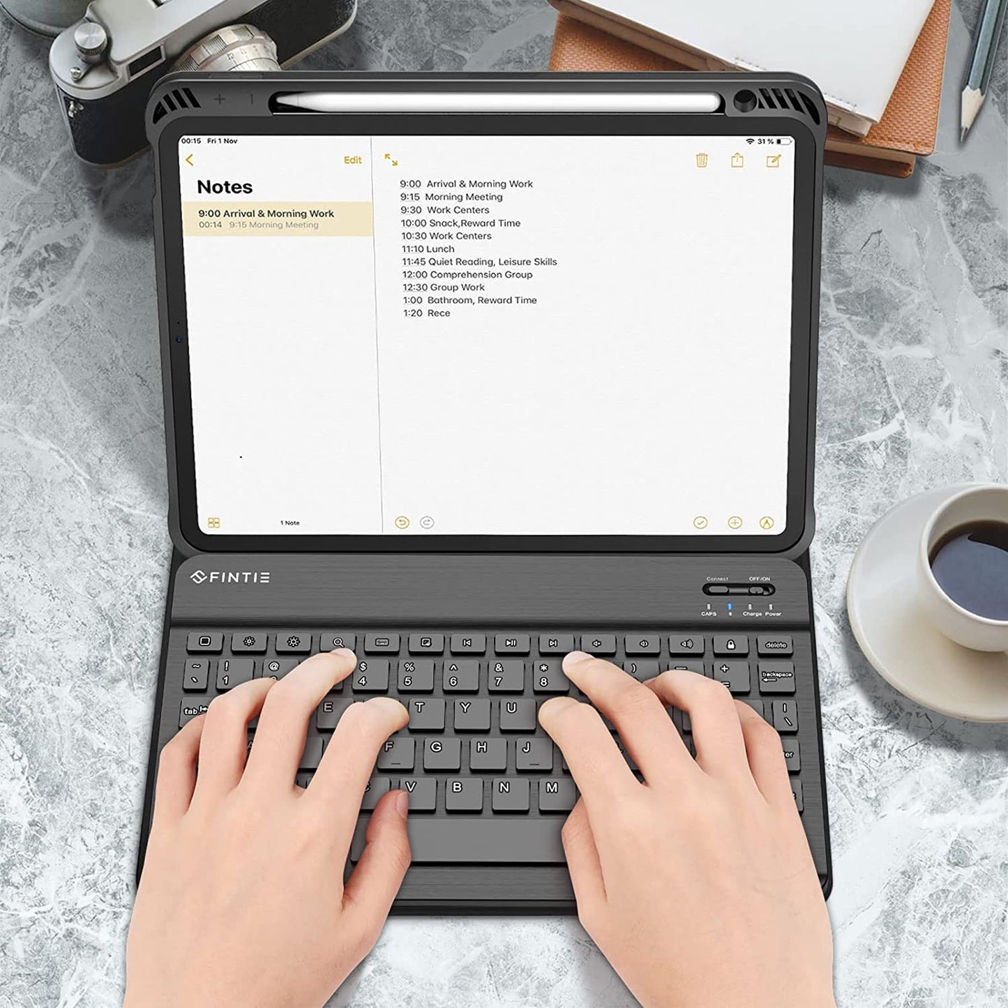 Bluetooth Keyboard Case for iPad Air 4th 5th & pro 11