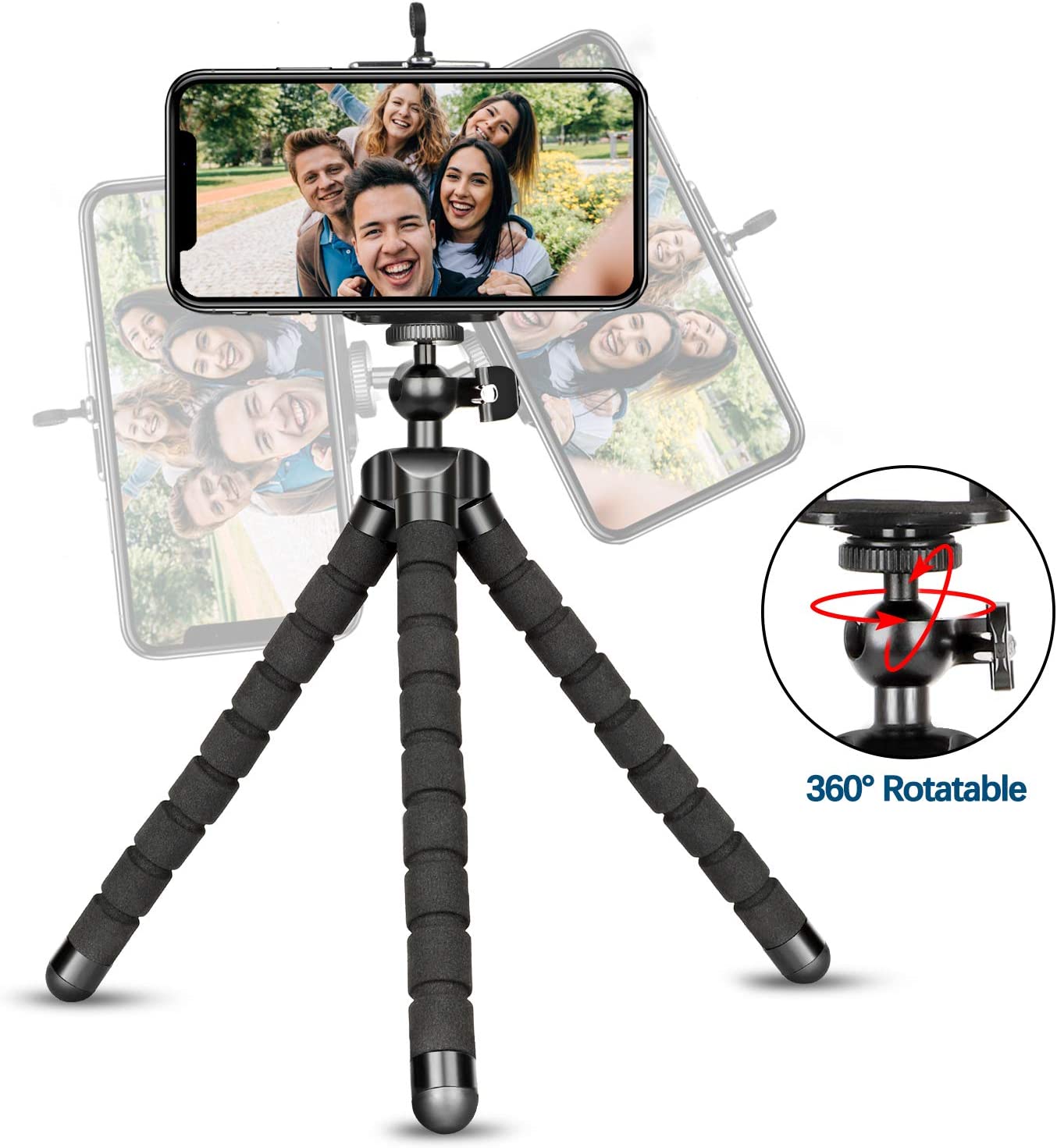 35% off Amazon!!! Phone Flexible Portable gopro Tripod with Wireless remote