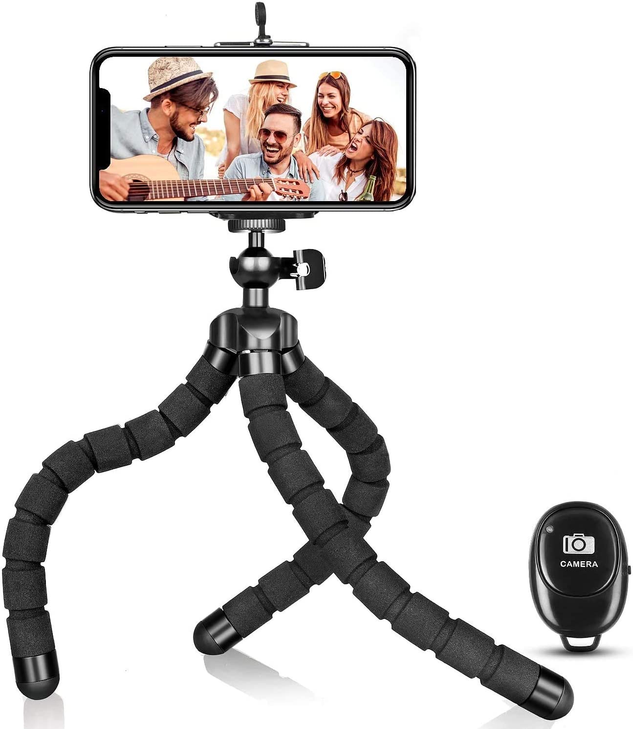 35% off Amazon!!! Phone Flexible Portable gopro Tripod with Wireless remote