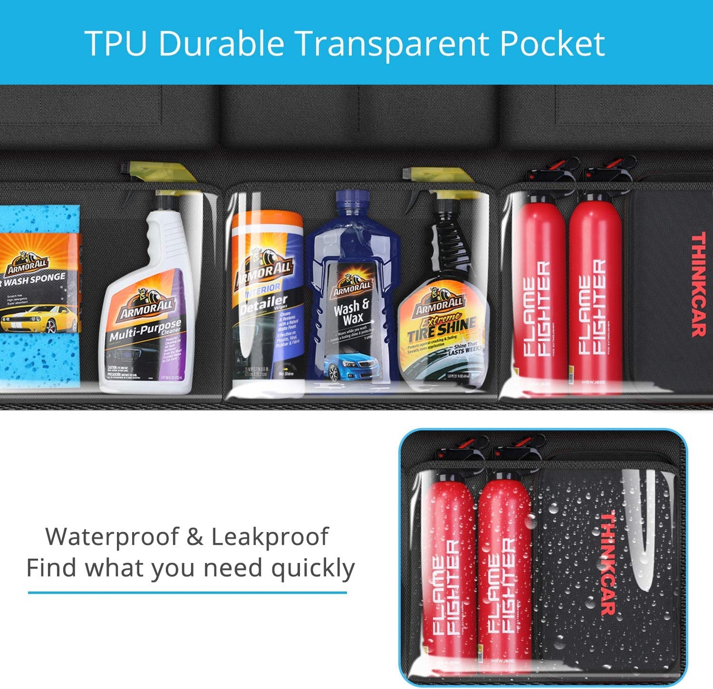 Car Backseat Trunk Organizer Auto Hanging Seat Back Storage