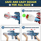Shooting Game Toy for Age 3+ Years Boys, Dinosaur Shooting Toys for Kids 8-12 Years Old, 2pk Foam Ball Popper Air Guns & 30 Foam Balls, Compatible with Toy Guns, Ideal Gift for Kids