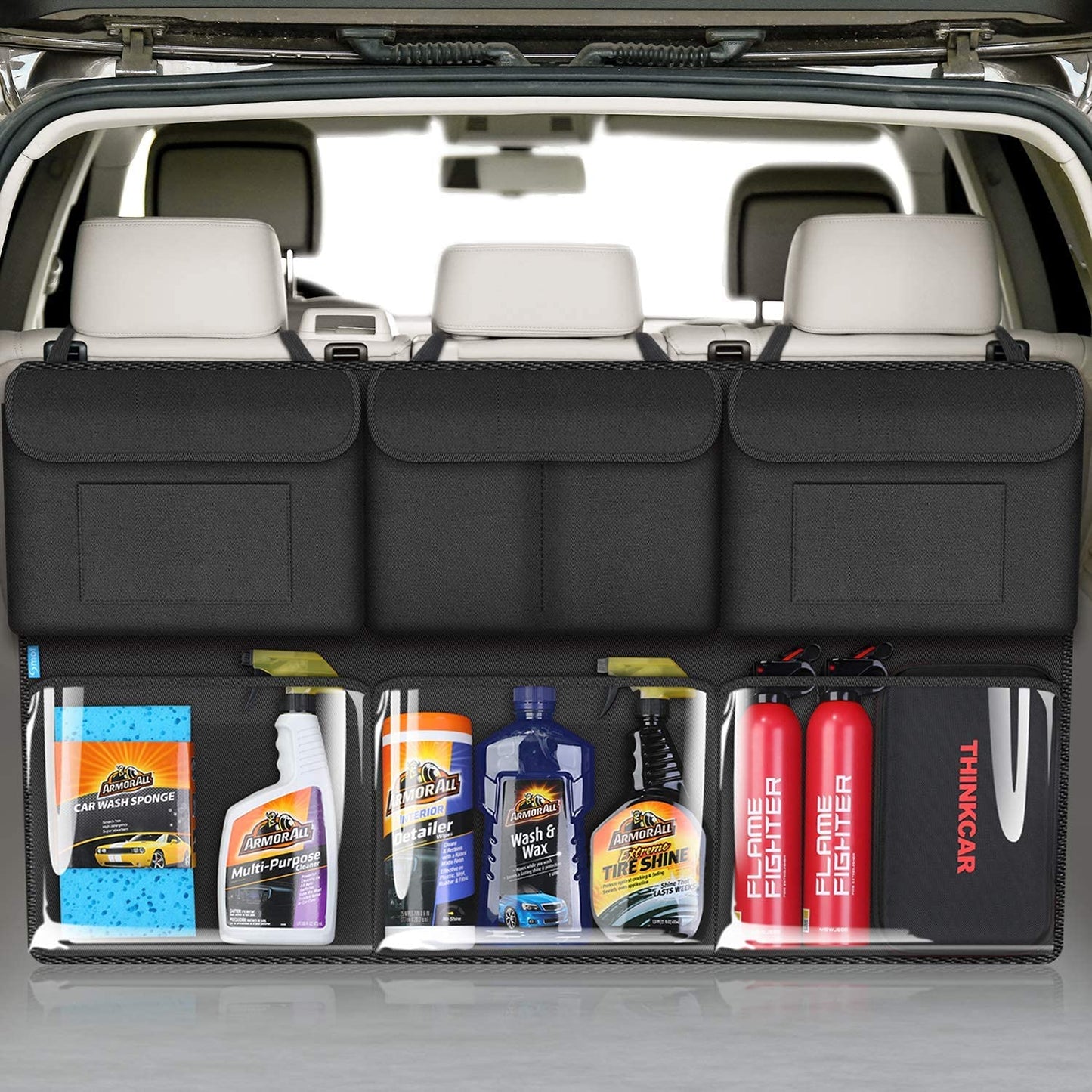 Car Backseat Trunk Organizer Auto Hanging Seat Back Storage