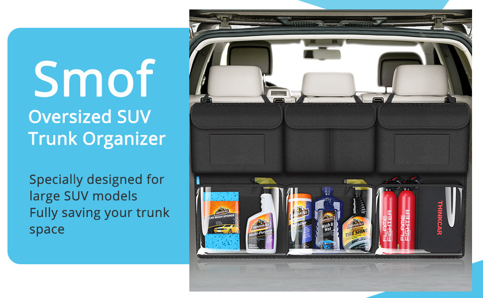 Car Backseat Trunk Organizer Auto Hanging Seat Back Storage