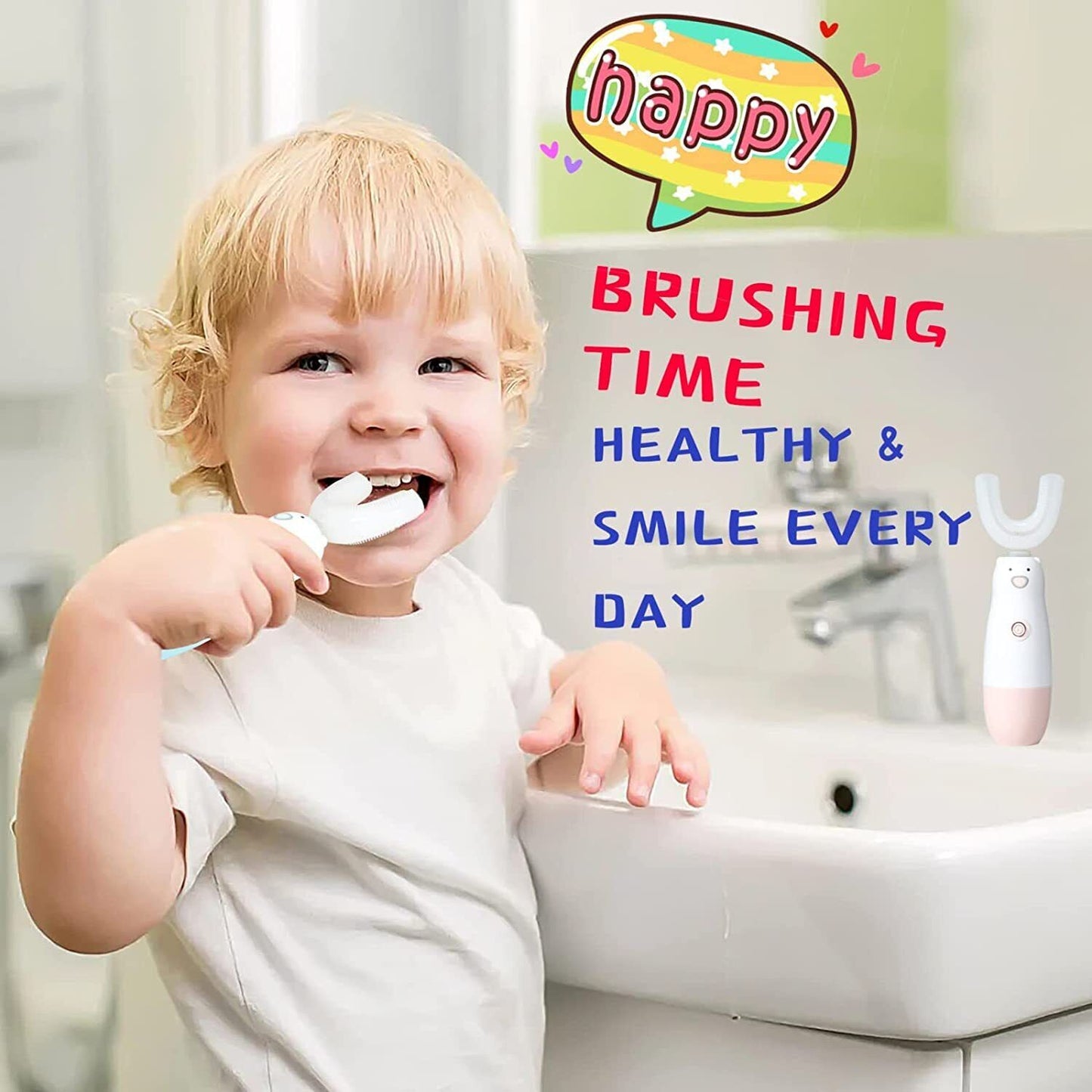 50% off amazon!!! Kids Electric Toothbrush