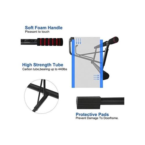 35% off ebay!!! RIFFUE Pull up Bar for Doorway Home Gym Exercise