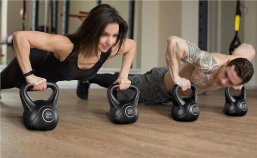 60% off Amazon!!! 25lbs Kettlebell Weight w/HDPE Coated & Wide Flat Base